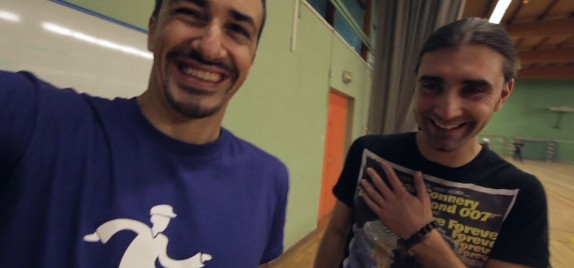 Vidéo Stage kompakombo (roller slalom) à Rennes